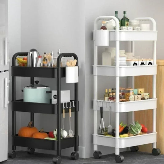 Household Multi-layer Small Cart Storage Rack