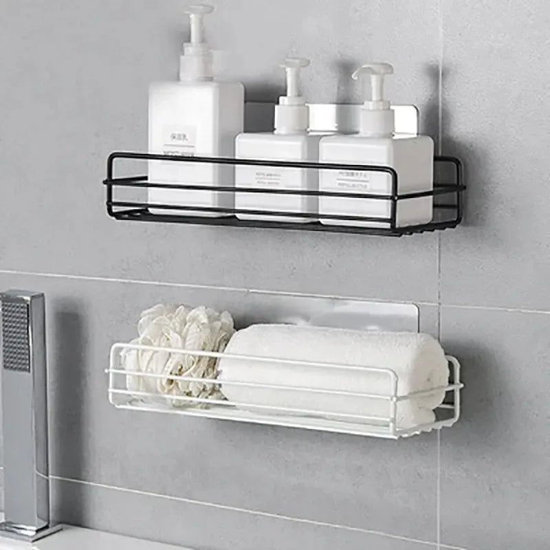 Toilet Storage Rack Bathroom Shelf No-Drill